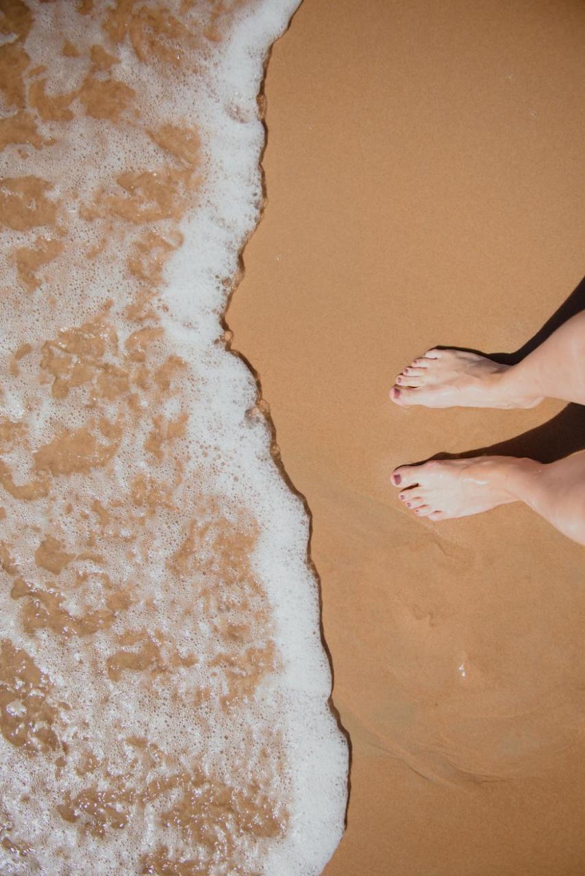 Flat Guarajuba Beira Da Praia Pe Na Areia Exteriér fotografie
