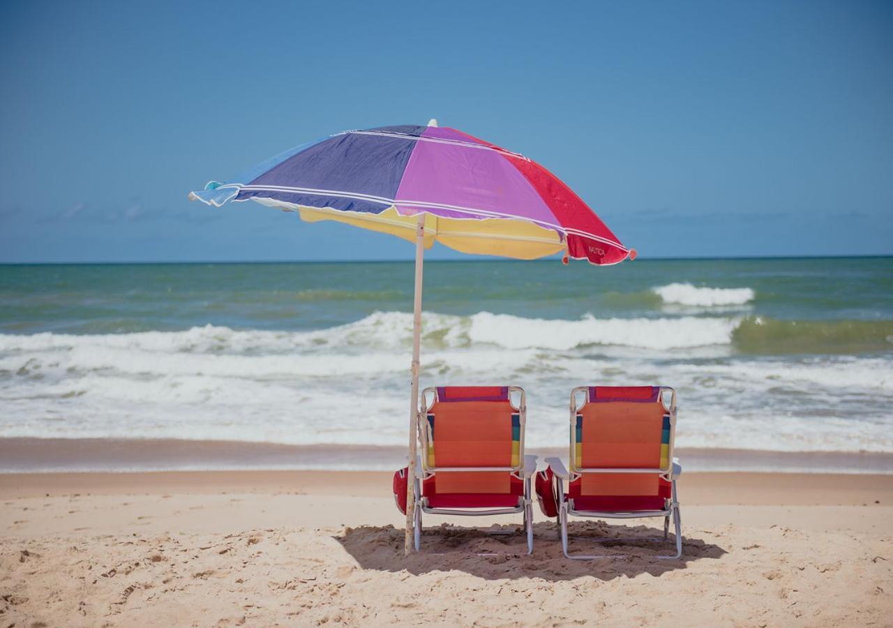 Flat Guarajuba Beira Da Praia Pe Na Areia Exteriér fotografie