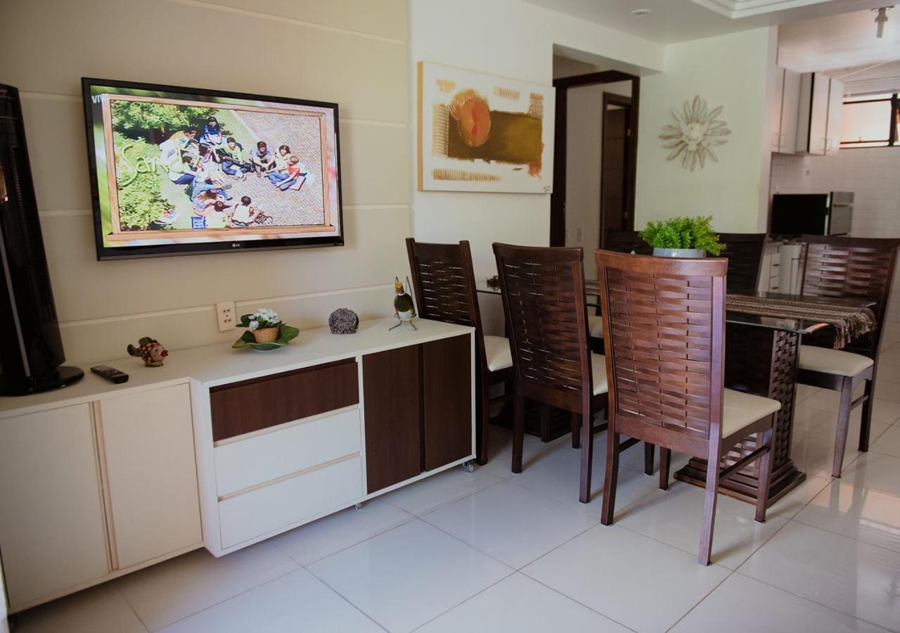 Flat Guarajuba Beira Da Praia Pe Na Areia Exteriér fotografie