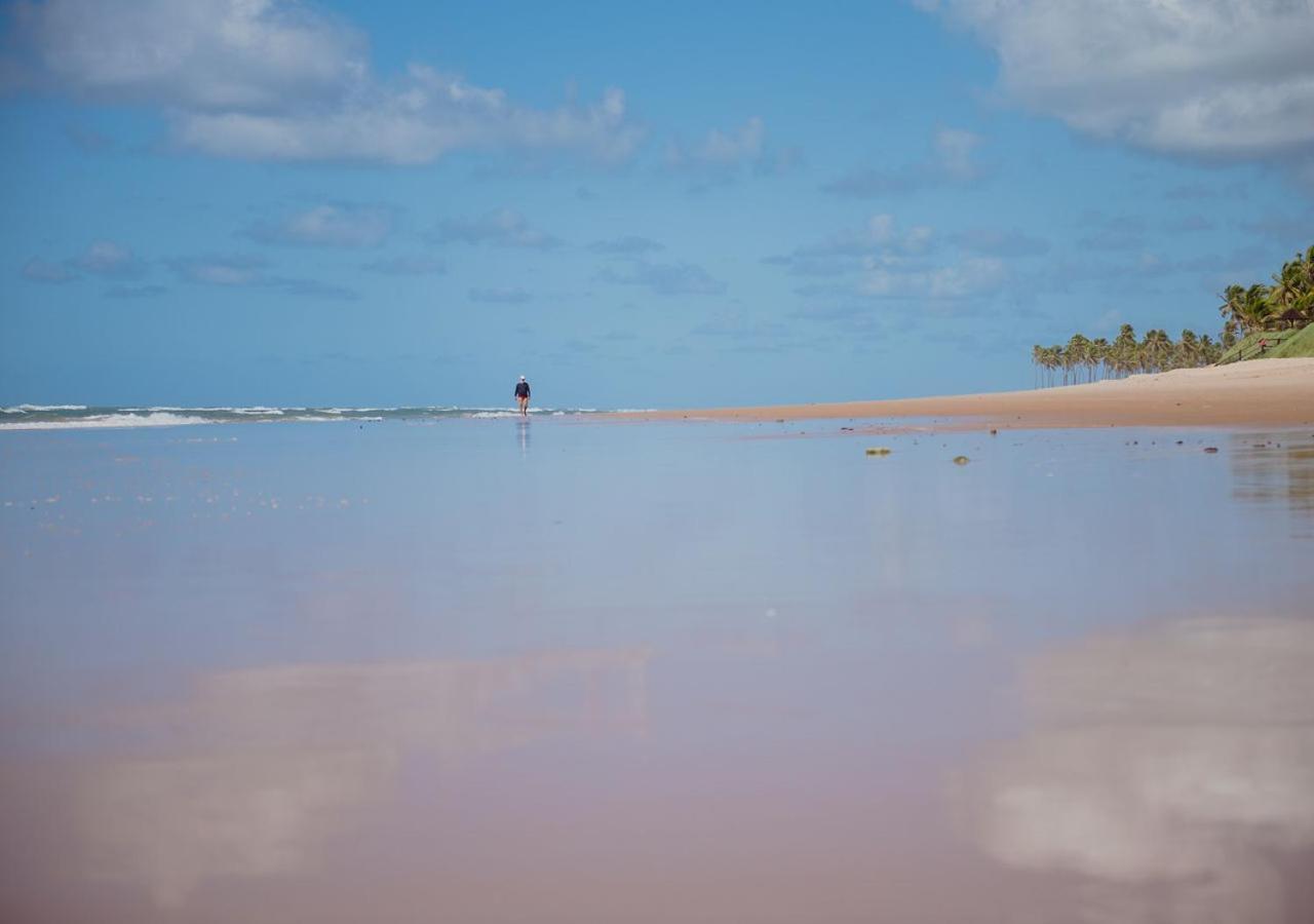 Flat Guarajuba Beira Da Praia Pe Na Areia Exteriér fotografie